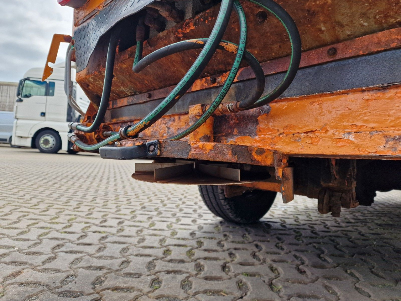 道路清扫机 BokiMobil 1151 Schneepflug：图15