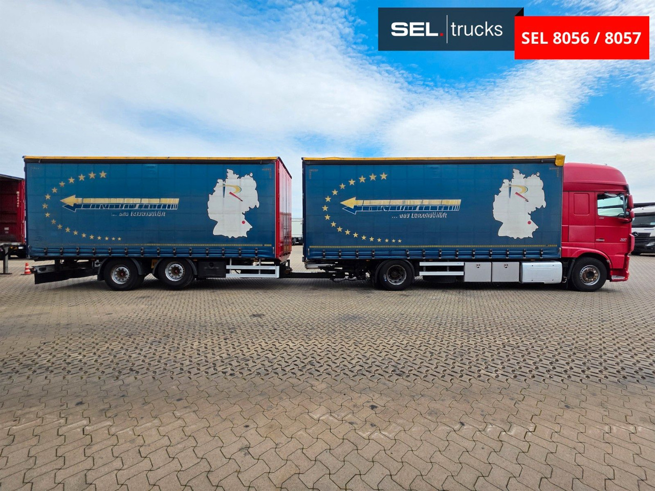 DAF XF 410 / ZF Intarder / Durchladezug - 侧帘卡车:图4 DAF XF 410 / ZF Intarder / Durchladezug - 侧帘卡车:图4