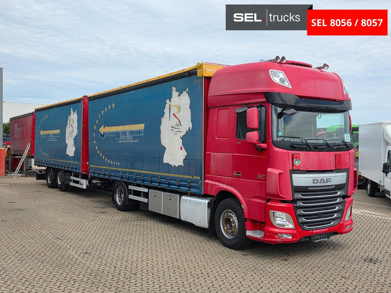 DAF XF 410 / ZF Intarder / Durchladezug - 侧帘卡车:图3 DAF XF 410 / ZF Intarder / Durchladezug - 侧帘卡车:图3