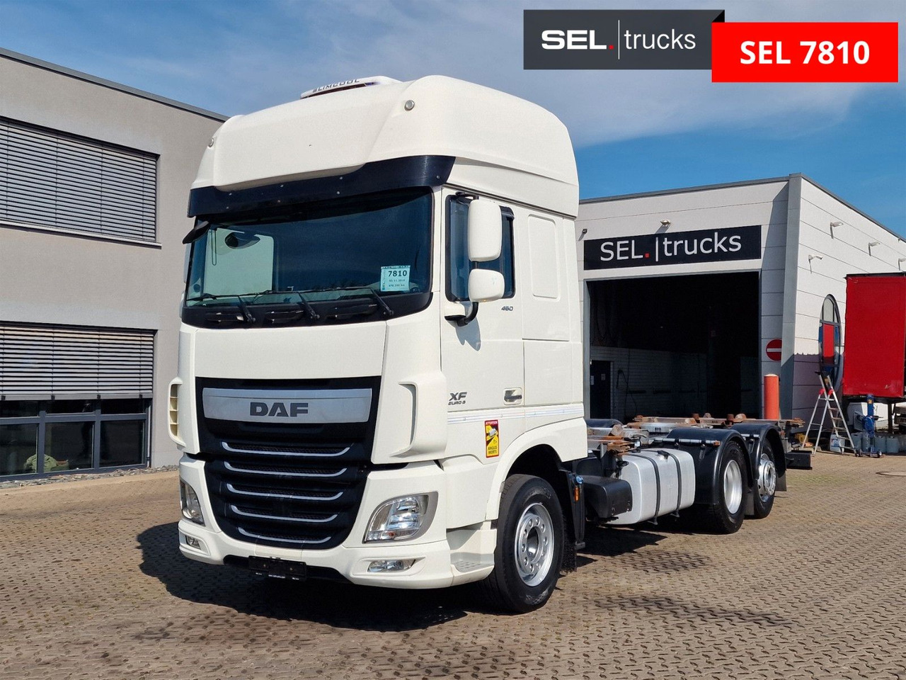 DAF XF 460 FAN / Intarder / Lenkachse / Standklima - 集装箱运输车/ 可拆卸车身的卡车:图1 DAF XF 460 FAN / Intarder / Lenkachse / Standklima - 集装箱运输车/ 可拆卸车身的卡车:图1