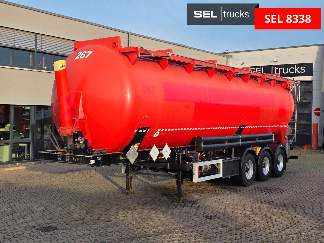 Feldbinder KIP 52/7000/A/2 / Alu-Felgen / ADR AT / 52.000 l - 筒仓拖车:图1 Feldbinder KIP 52/7000/A/2 / Alu-Felgen / ADR AT / 52.000 l - 筒仓拖车:图1