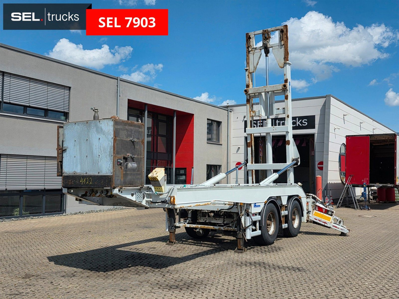 Hüffermann HSF 35.06L / Silosteller / Liftachse - 翻斗半拖车:图1 Hüffermann HSF 35.06L / Silosteller / Liftachse - 翻斗半拖车:图1