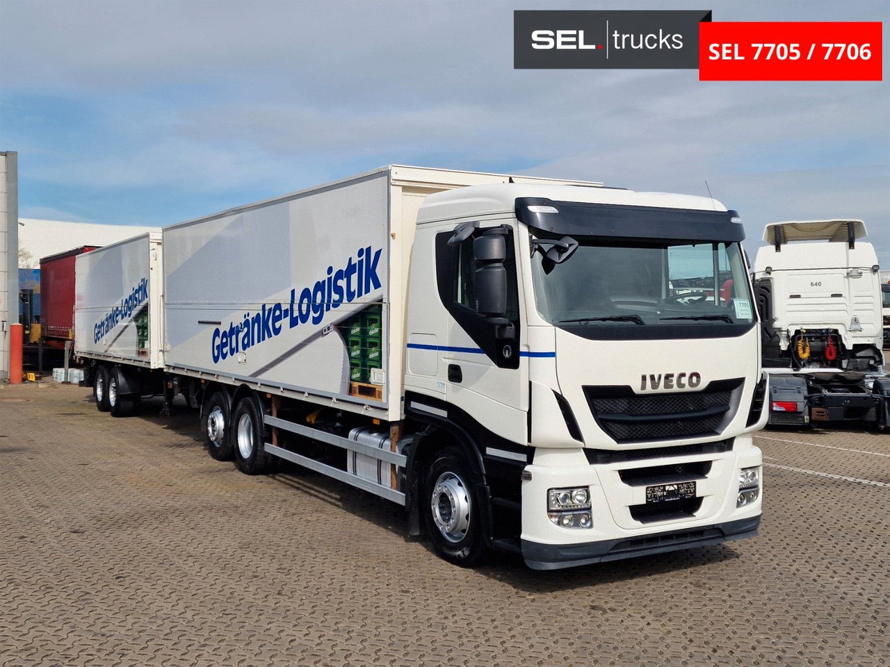 Iveco Stralis 420 / Intarder / Ldbw / Lenkachse - 饮料运输车:图3 Iveco Stralis 420 / Intarder / Ldbw / Lenkachse - 饮料运输车:图3