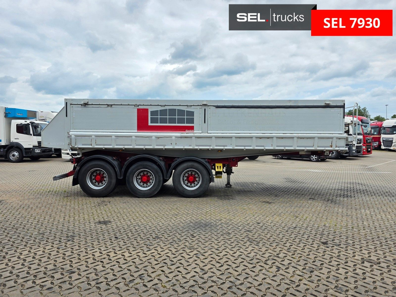 Kempf SK35/3 / 2 Seiten Kipper / Pendelplappe rechts ! - 翻斗半拖车:图4 Kempf SK35/3 / 2 Seiten Kipper / Pendelplappe rechts ! - 翻斗半拖车:图4