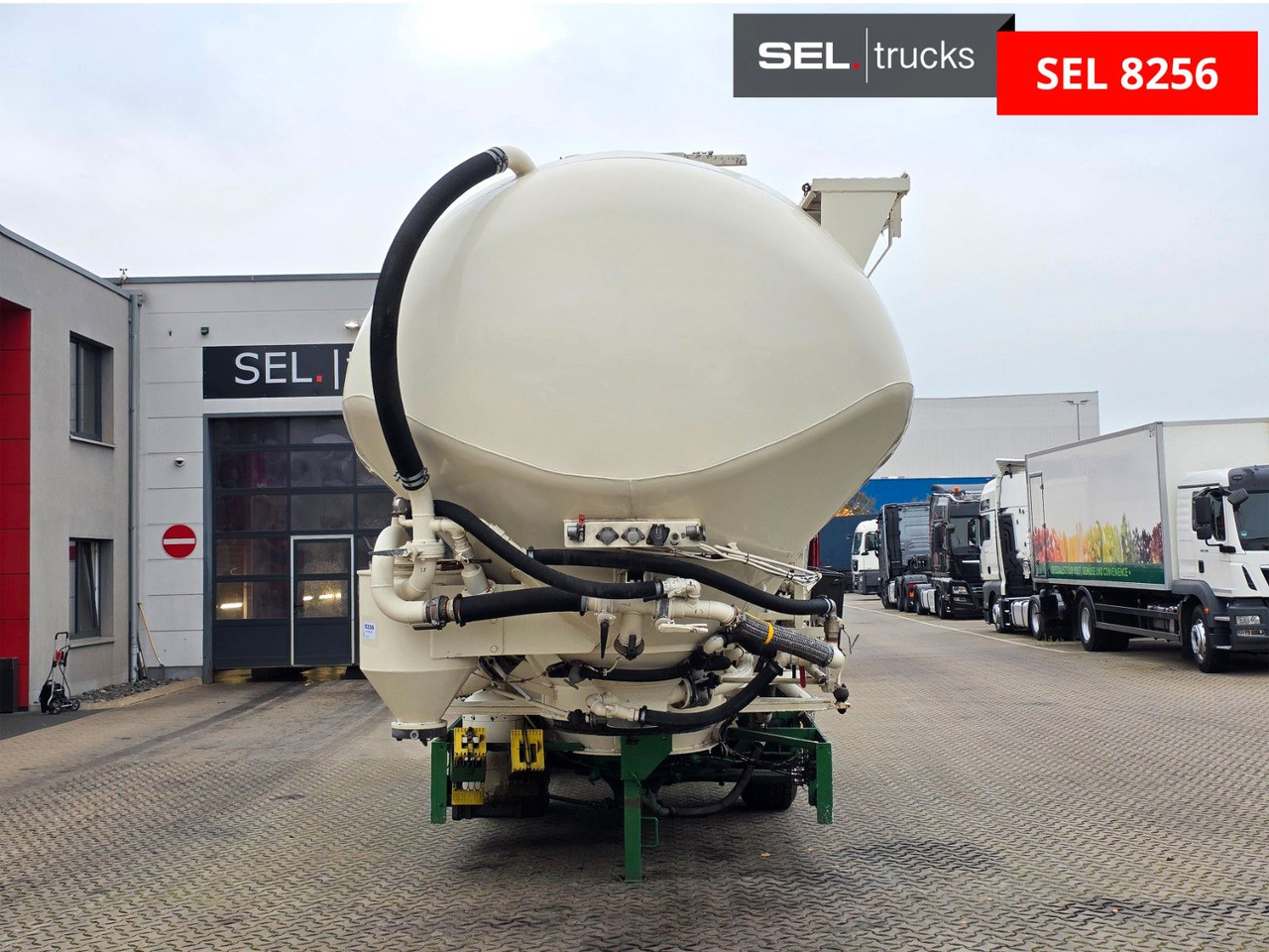 Köhler BSCX31/51/A / 51.000 l / Lenkachse - 筒仓拖车:图2 Köhler BSCX31/51/A / 51.000 l / Lenkachse - 筒仓拖车:图2