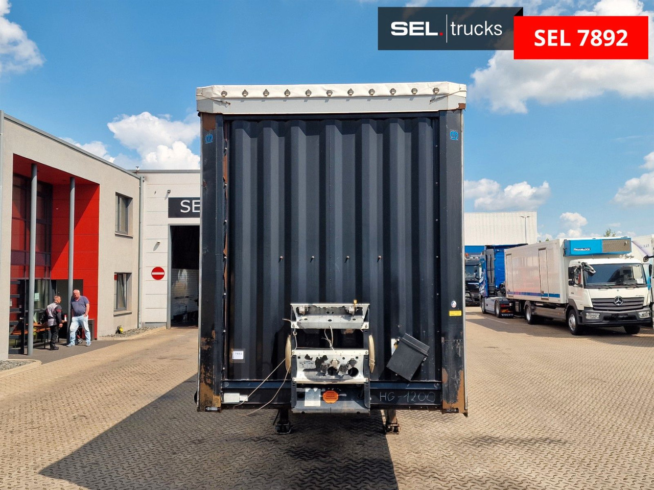 Krone SD / Hubdach / EDSCHA / Mega / Liftachse - 侧帘半拖车:图2 Krone SD / Hubdach / EDSCHA / Mega / Liftachse - 侧帘半拖车:图2