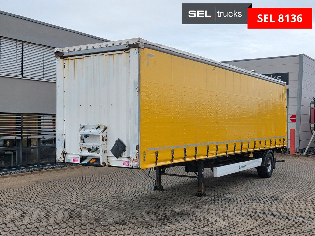 Krone SE / Ladebordwand/ Lenkachse - 侧帘半拖车:图2 Krone SE / Ladebordwand/ Lenkachse - 侧帘半拖车:图2