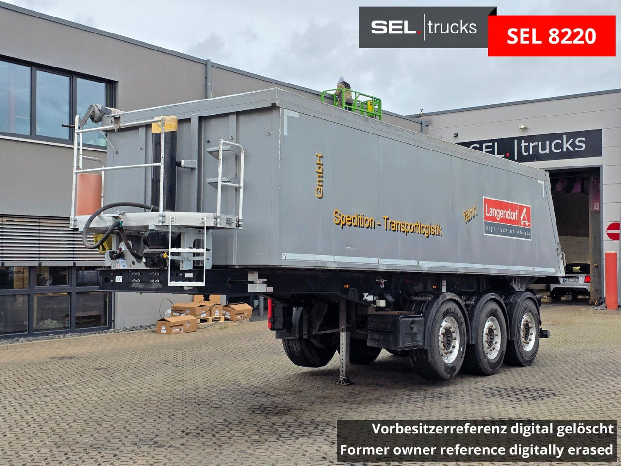 Langendorf SKA 24/30 / Liftachse - 翻斗半拖车:图1 Langendorf SKA 24/30 / Liftachse - 翻斗半拖车:图1