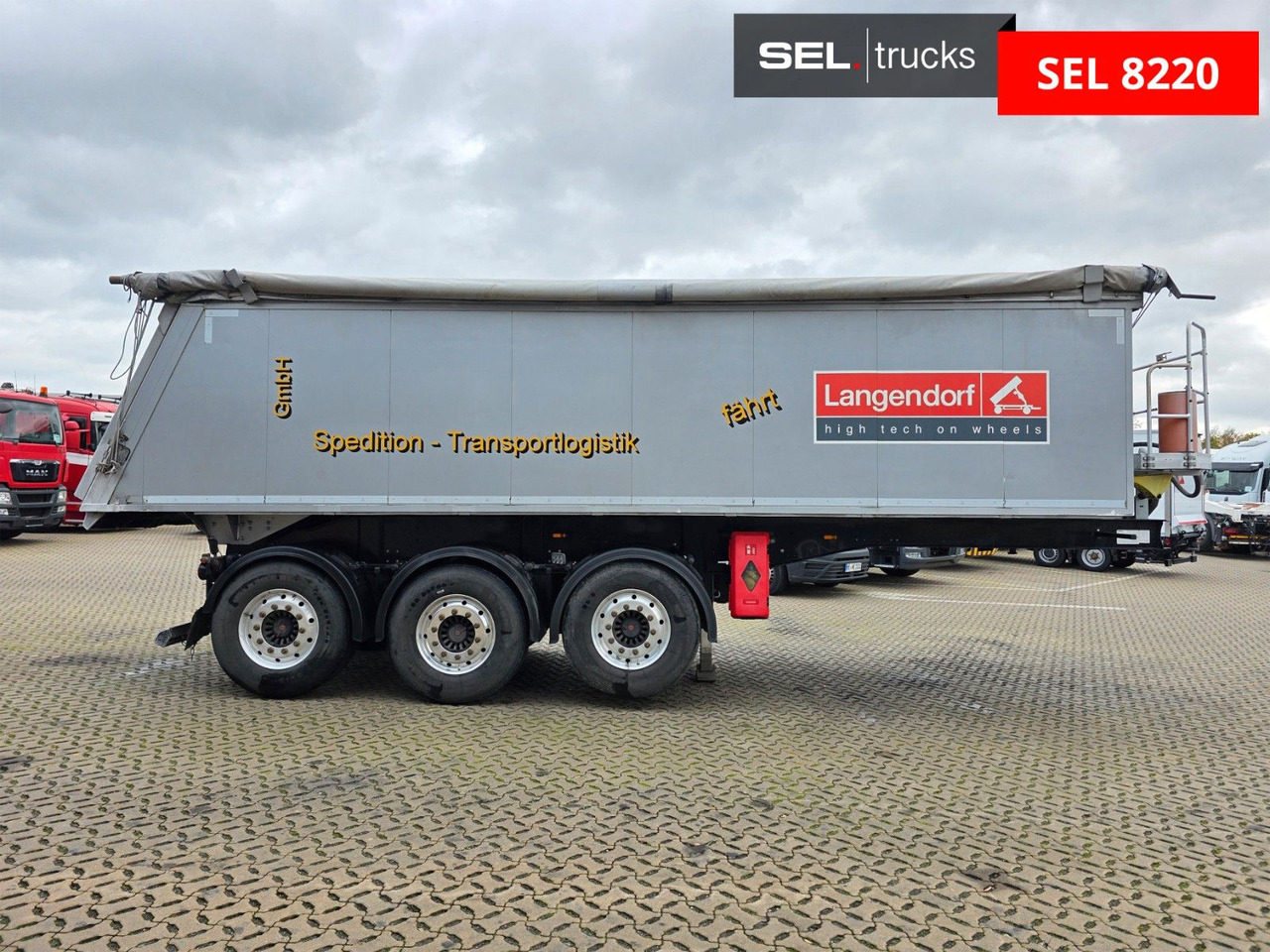 Langendorf SKA 24/30 / Liftachse - 翻斗半拖车:图4 Langendorf SKA 24/30 / Liftachse - 翻斗半拖车:图4