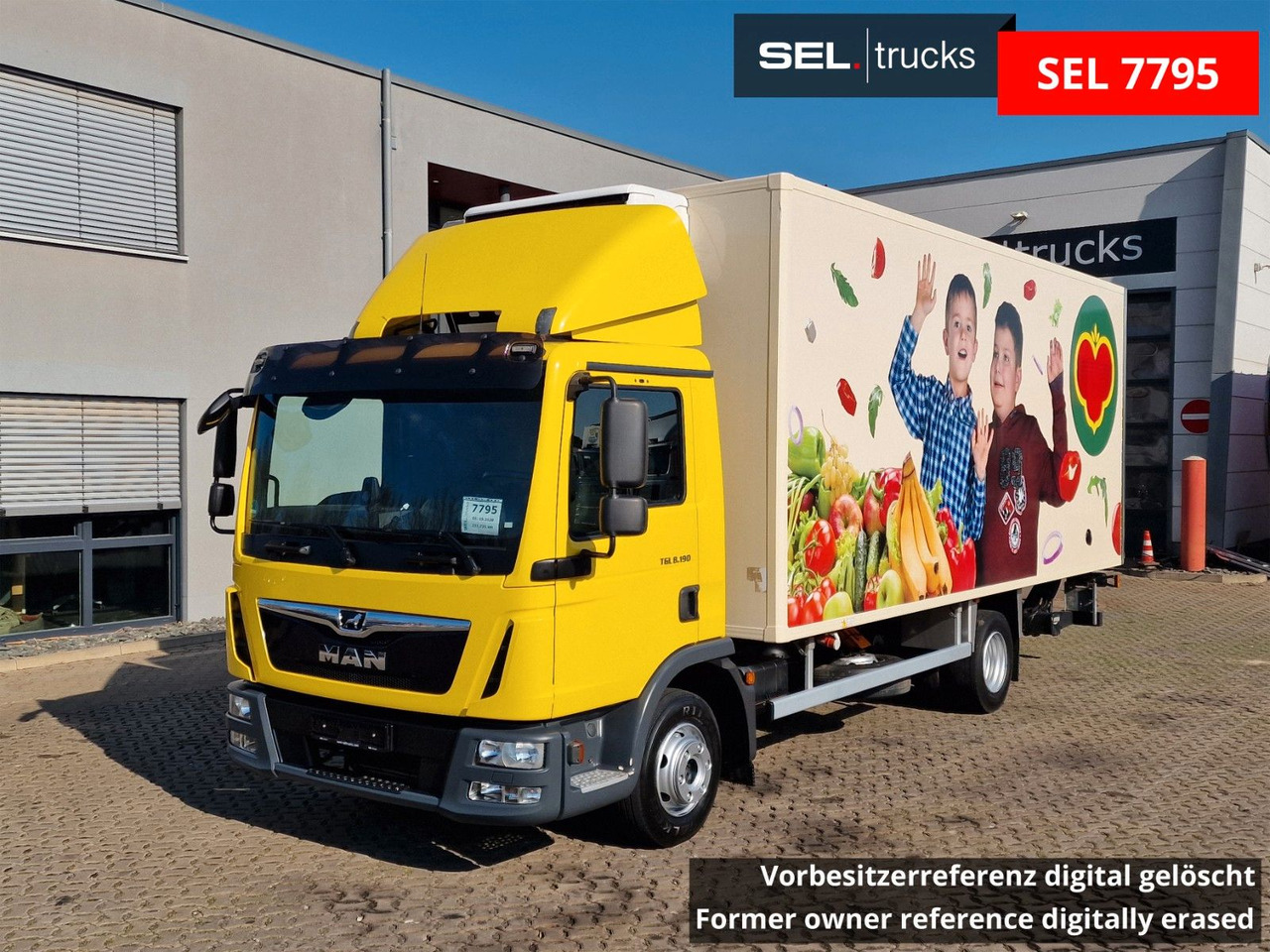 MAN TGL 8:190 4X2 BL / Ladebordwand / Carrier / 6D - 冷藏货车:图1 MAN TGL 8:190 4X2 BL / Ladebordwand / Carrier / 6D - 冷藏货车:图1