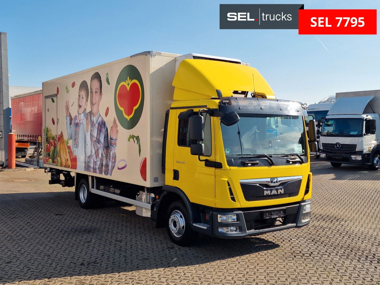 MAN TGL 8:190 4X2 BL / Ladebordwand / Carrier / 6D - 冷藏货车:图3 MAN TGL 8:190 4X2 BL / Ladebordwand / Carrier / 6D - 冷藏货车:图3