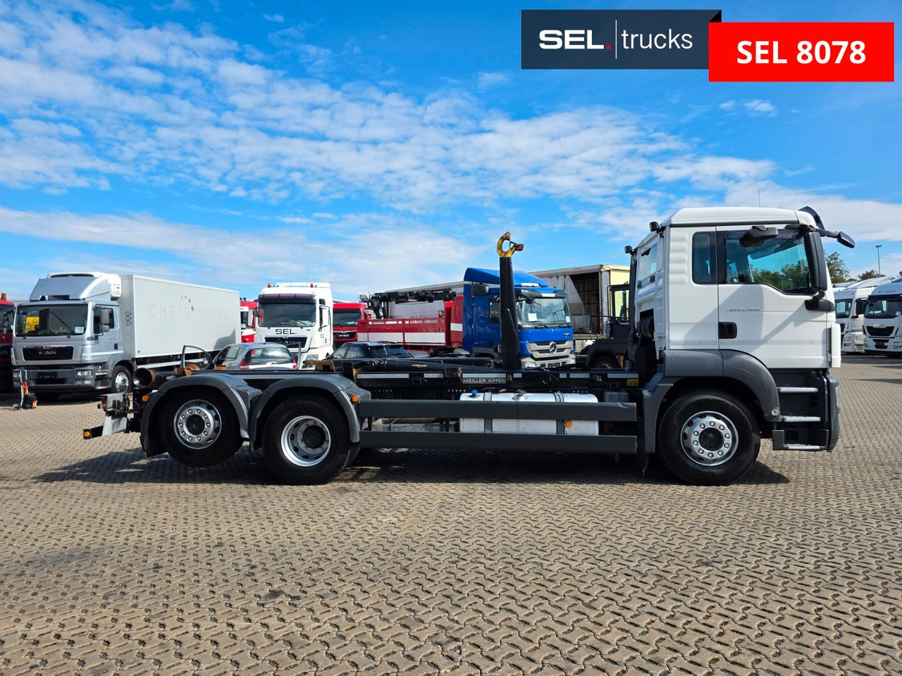 MAN TGS 26.400 6x2-2 BL / F.X. Meiller / ADR AT - 吊钩升降车:图4 MAN TGS 26.400 6x2-2 BL / F.X. Meiller / ADR AT - 吊钩升降车:图4