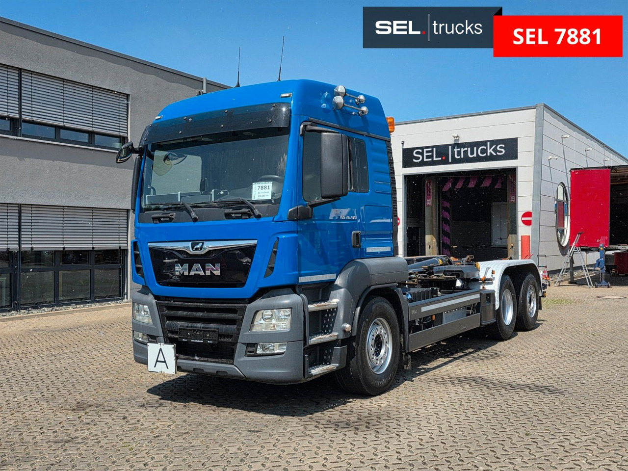 MAN TGS 26.470 6x2-4 BL /Intarder / Lenkachse / 6D - 吊钩升降车:图1 MAN TGS 26.470 6x2-4 BL /Intarder / Lenkachse / 6D - 吊钩升降车:图1