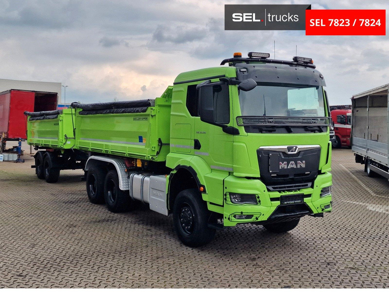 翻斗车 MAN TGS 33.510 6x6 BL CH /Dreiseitenkipper /6x6 / 6D:图6 翻斗车 MAN TGS 33.510 6x6 BL CH /Dreiseitenkipper /6x6 / 6D:图6