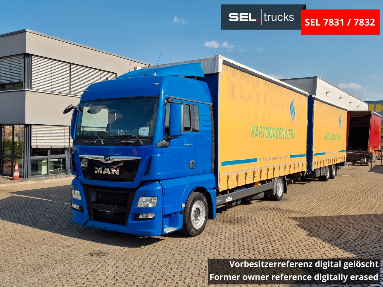 MAN TGX 18.440 4X2 LL-U / Intarder /Jumbo /Durchlade - 侧帘卡车:图1 MAN TGX 18.440 4X2 LL-U / Intarder /Jumbo /Durchlade - 侧帘卡车:图1