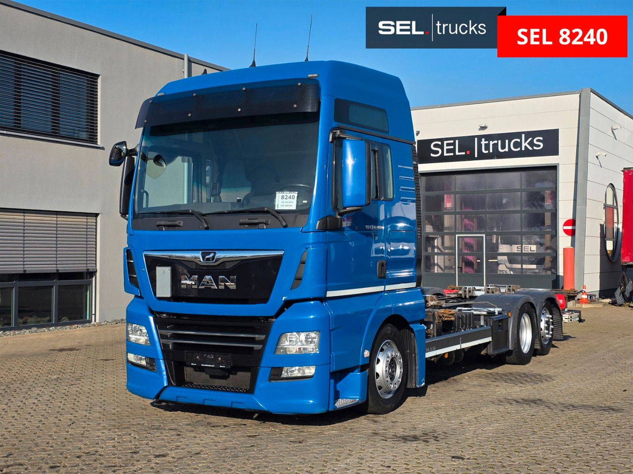 MAN TGX 24.460 6x2-2 LL-U / Ldbw / Standklima - 集装箱运输车/ 可拆卸车身的卡车:图1 MAN TGX 24.460 6x2-2 LL-U / Ldbw / Standklima - 集装箱运输车/ 可拆卸车身的卡车:图1