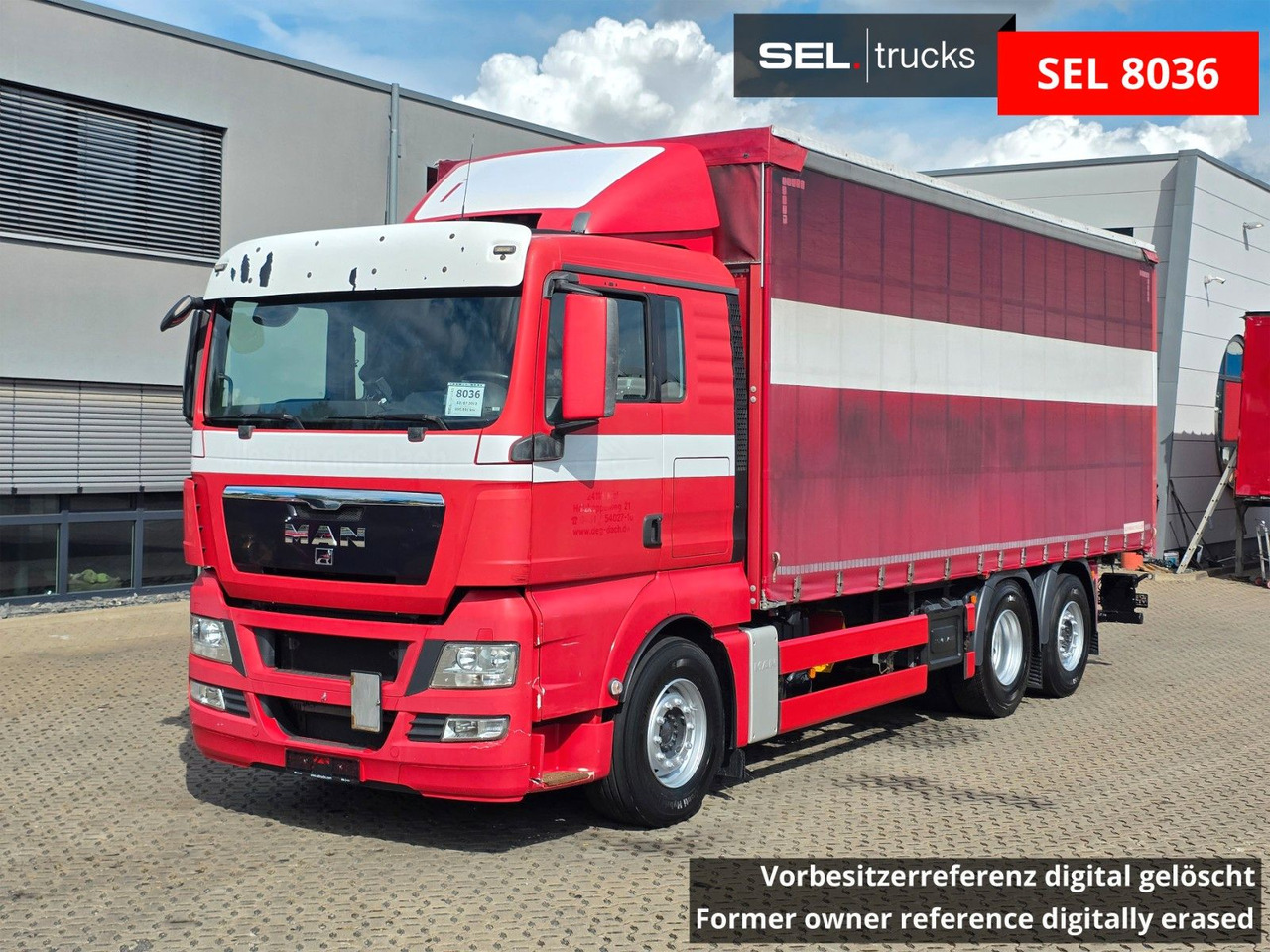MAN TGX 26.360 6X2-2 LL / Intarder / Ldbw /Lenkachse - 侧帘卡车:图1 MAN TGX 26.360 6X2-2 LL / Intarder / Ldbw /Lenkachse - 侧帘卡车:图1