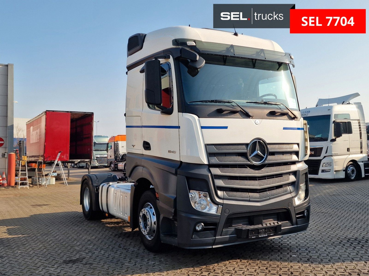 Mercedes-Benz Actros 1843 - 牵引车:图3 Mercedes-Benz Actros 1843 - 牵引车:图3