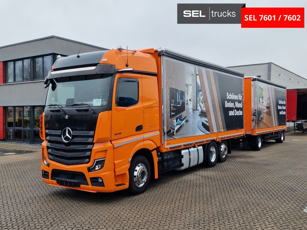 Mercedes-Benz Actros 2548 / Retarder / Aluklappen / Euro 6E - 侧帘卡车:图1 Mercedes-Benz Actros 2548 / Retarder / Aluklappen / Euro 6E - 侧帘卡车:图1