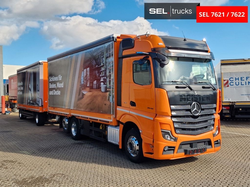 Mercedes-Benz Actros 2548 / Retarder / Aluklappen / Euro 6E - 侧帘卡车:图3 Mercedes-Benz Actros 2548 / Retarder / Aluklappen / Euro 6E - 侧帘卡车:图3