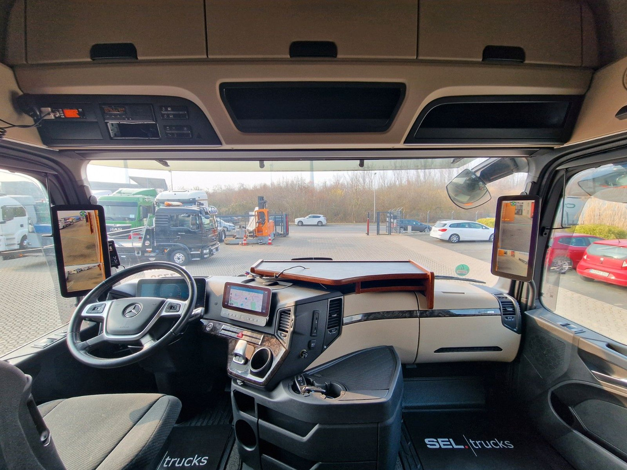 侧帘卡车 Mercedes-Benz Actros 2548 / Retarder / Euro 6E / Aluklappen：图20