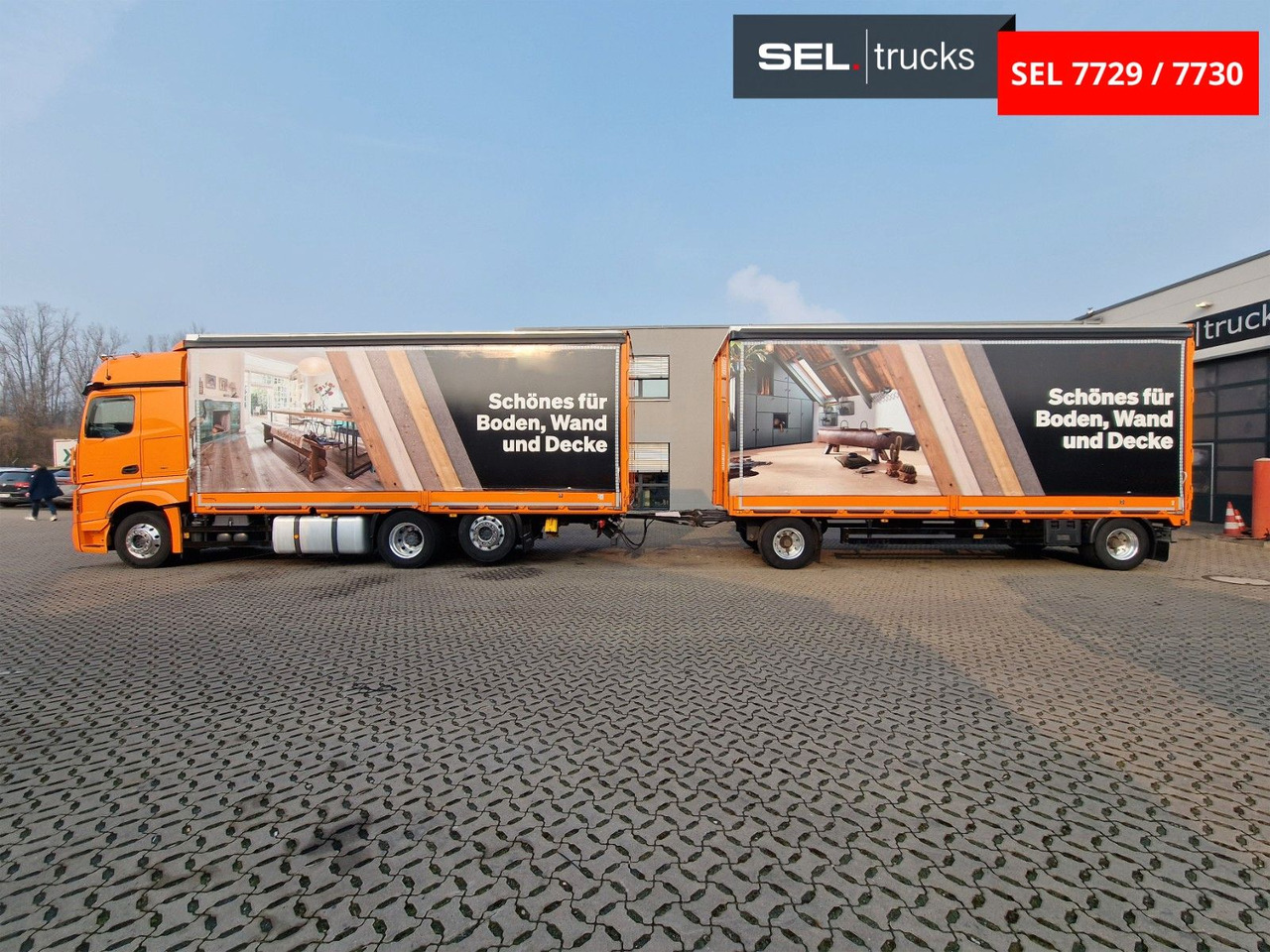 侧帘卡车 Mercedes-Benz Actros 2548 / Retarder / Euro 6E / Aluklappen：图8