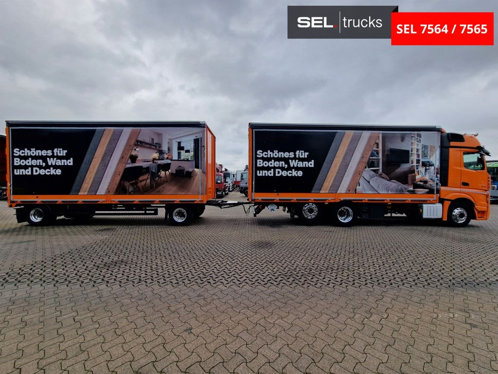 Mercedes-Benz Actros 2548 / Retarder - 侧帘卡车:图4 Mercedes-Benz Actros 2548 / Retarder - 侧帘卡车:图4