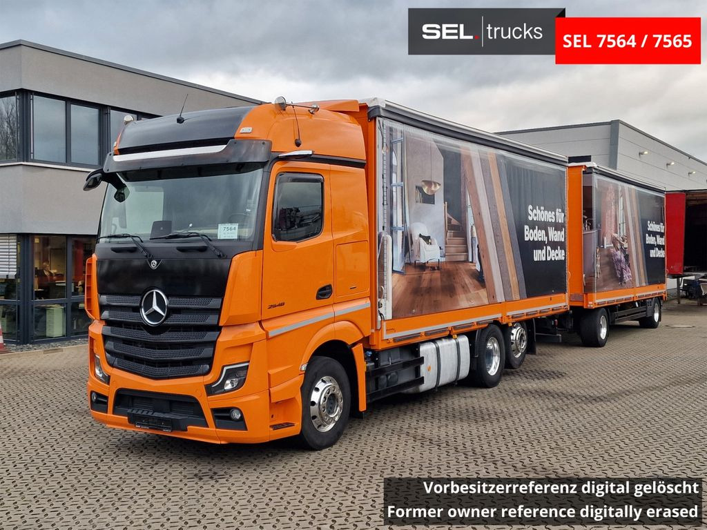 Mercedes-Benz Actros 2548 / Retarder - 侧帘卡车:图1 Mercedes-Benz Actros 2548 / Retarder - 侧帘卡车:图1