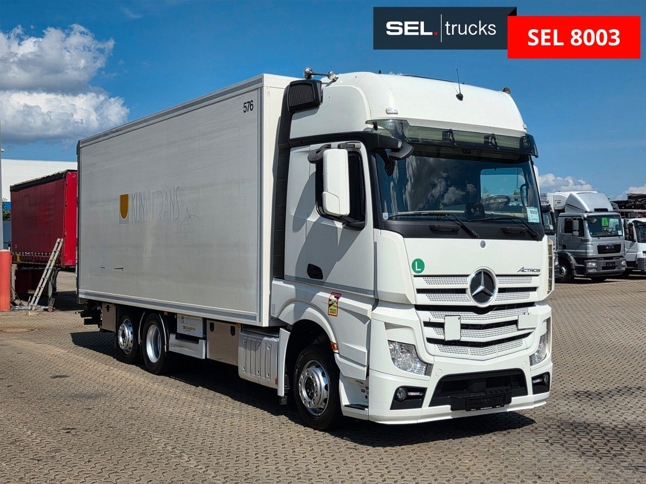 Mercedes-Benz Actros 2551 /Retarder/Ldbw/Konvekta/Lenkachse - 厢式卡车:图3 Mercedes-Benz Actros 2551 /Retarder/Ldbw/Konvekta/Lenkachse - 厢式卡车:图3