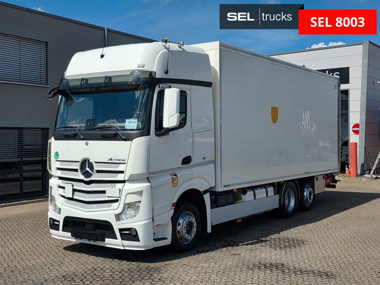 Mercedes-Benz Actros 2551 /Retarder/Ldbw/Konvekta/Lenkachse - 厢式卡车:图1 Mercedes-Benz Actros 2551 /Retarder/Ldbw/Konvekta/Lenkachse - 厢式卡车:图1