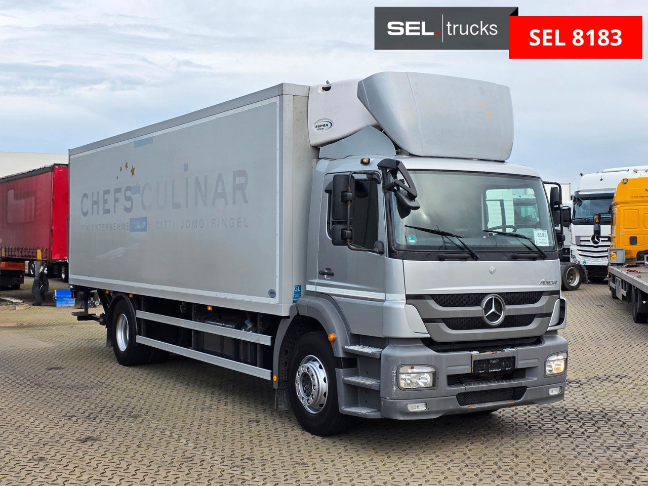 Mercedes-Benz Axor 1826 / Ladebordwand / Carrier Supra 1250 Mt - 冷藏车:图3 Mercedes-Benz Axor 1826 / Ladebordwand / Carrier Supra 1250 Mt - 冷藏车:图3