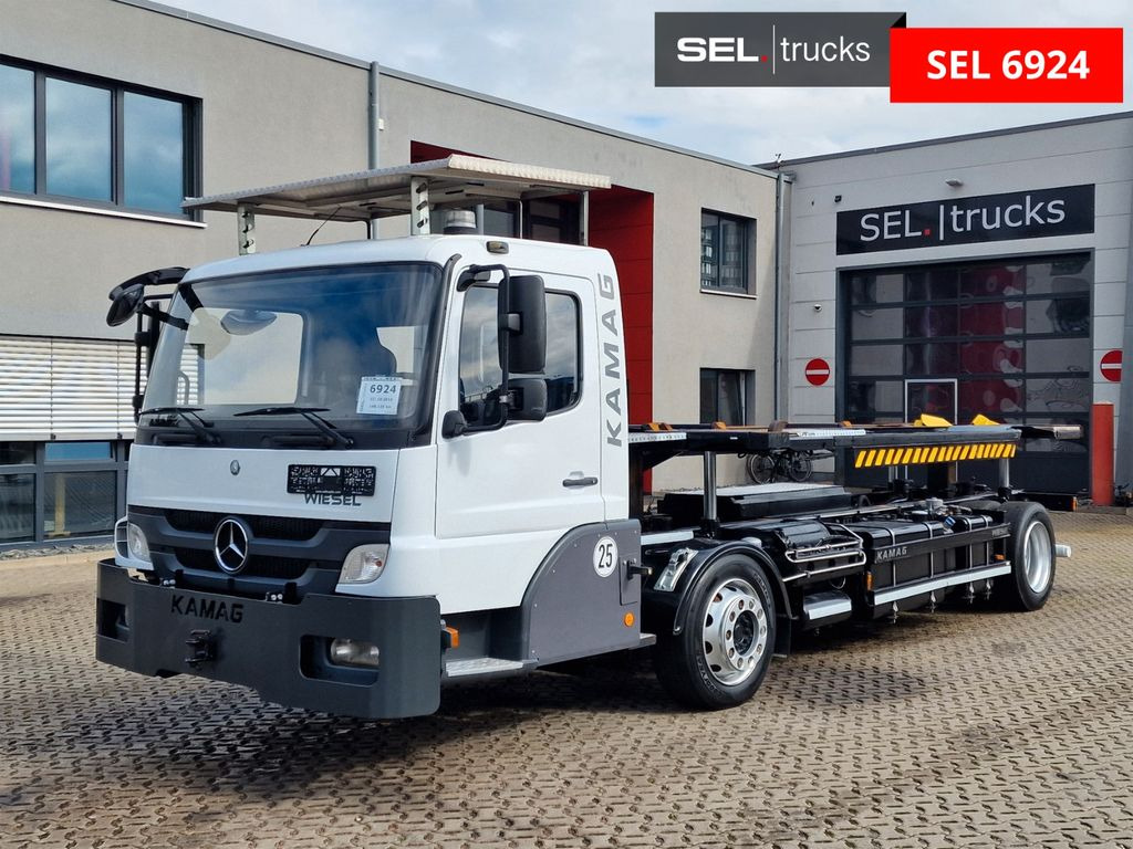 Mercedes-Benz KAMAG WBH 25 / Wiesel Umsetzer Sattelplatte - 集装箱运输车/ 可拆卸车身的卡车:图1 Mercedes-Benz KAMAG WBH 25 / Wiesel Umsetzer Sattelplatte - 集装箱运输车/ 可拆卸车身的卡车:图1