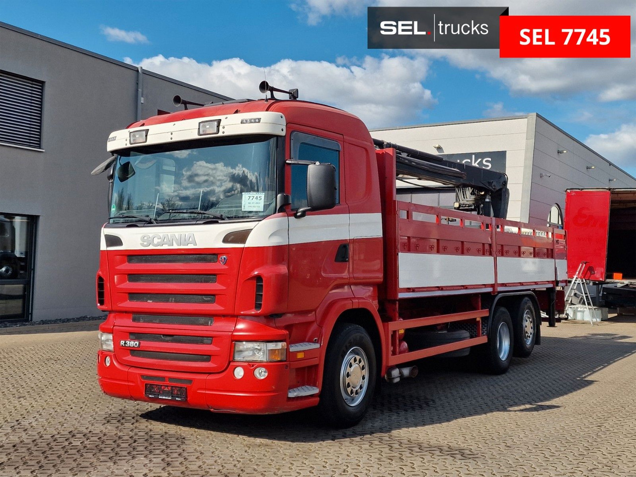 Scania R 340 LB6X2*4MNA /Retarder/HIAB 166K /Lenkachse - 起重车:图1 Scania R 340 LB6X2*4MNA /Retarder/HIAB 166K /Lenkachse - 起重车:图1