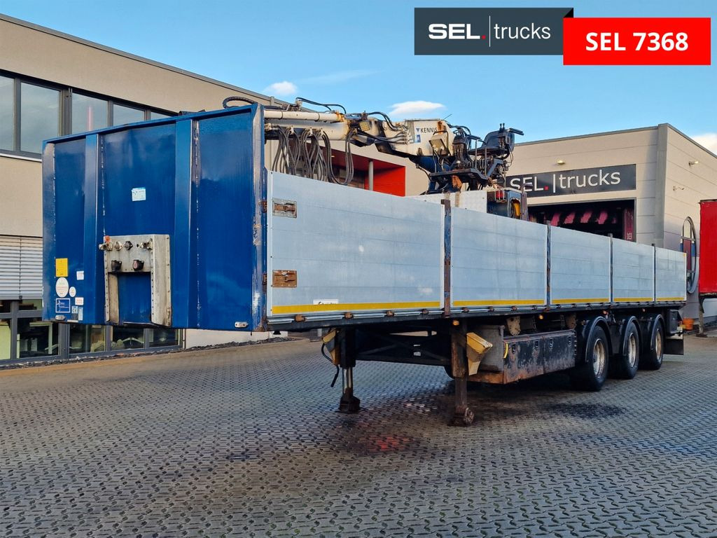 Schröder S11/24-P2-13,55 / Kran / Lenkachse - 栏板式/ 平板半拖车:图2 Schröder S11/24-P2-13,55 / Kran / Lenkachse - 栏板式/ 平板半拖车:图2