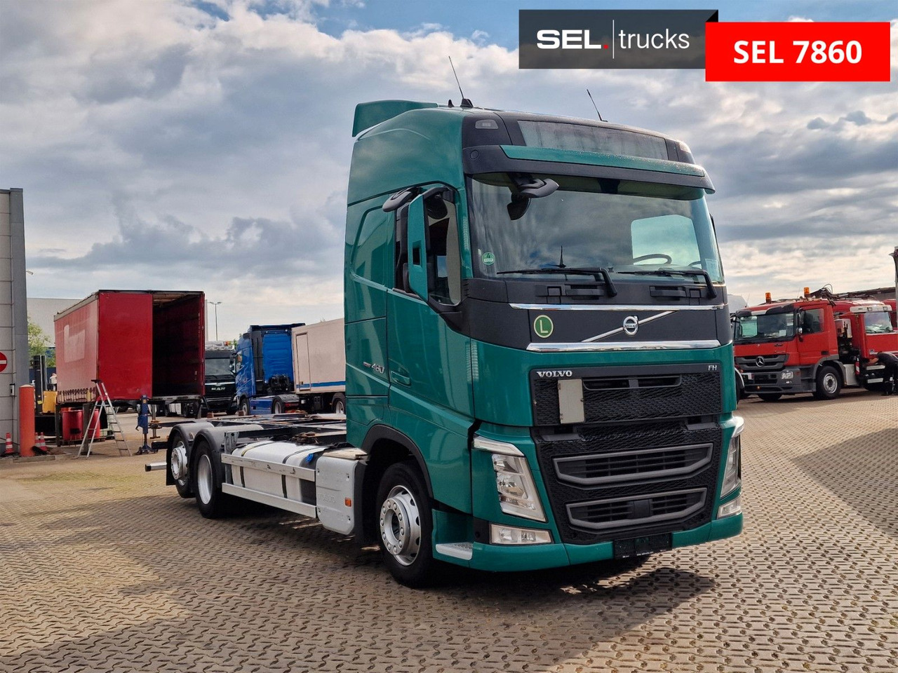 Volvo FH 460 / Navi / Liftachse / Euro 6D - 集装箱运输车/ 可拆卸车身的卡车:图3 Volvo FH 460 / Navi / Liftachse / Euro 6D - 集装箱运输车/ 可拆卸车身的卡车:图3
