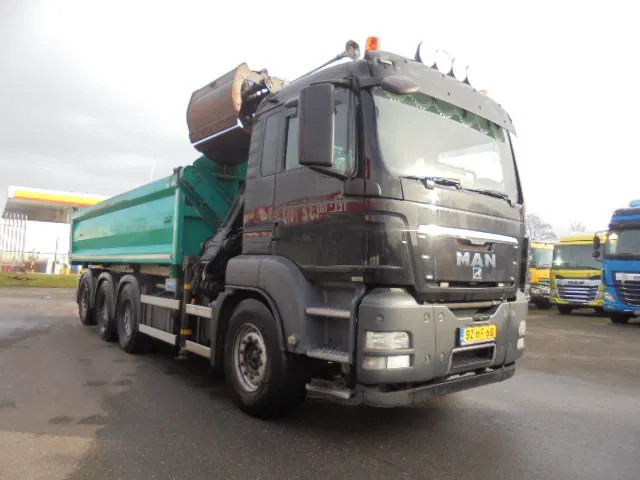 MAN TGS 35.440 8X4 TRIPLE NL TRUCK - 翻斗车, 起重车:图2 MAN TGS 35.440 8X4 TRIPLE NL TRUCK - 翻斗车, 起重车:图2