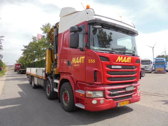 Scania G480 8X2 RETARDER NL TRUCK - 起重车:图3 Scania G480 8X2 RETARDER NL TRUCK - 起重车:图3
