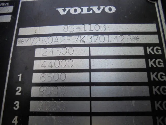 Volvo N 10 6X6 L + FASSI 3X IN STOCK - 栏板式/ 平板卡车, 起重车:图4 Volvo N 10 6X6 L + FASSI 3X IN STOCK - 栏板式/ 平板卡车, 起重车:图4