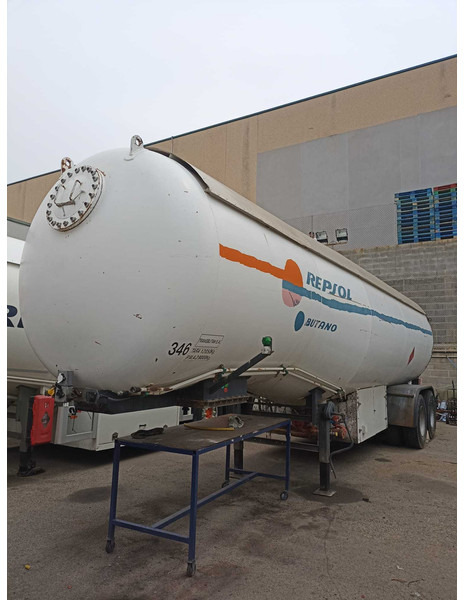 ACERBI Eurotechnika 41490 Spring-Spring. gas tank trailer - 半挂车:图1 ACERBI Eurotechnika 41490 Spring-Spring. gas tank trailer - 半挂车:图1