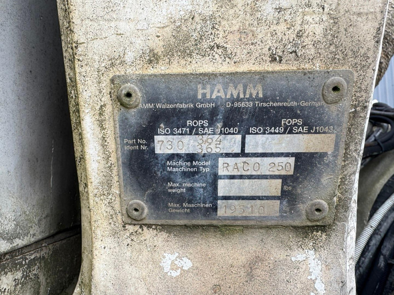 压实机 Hamm Raco 250 Recycler/ soil stabilizer：图20