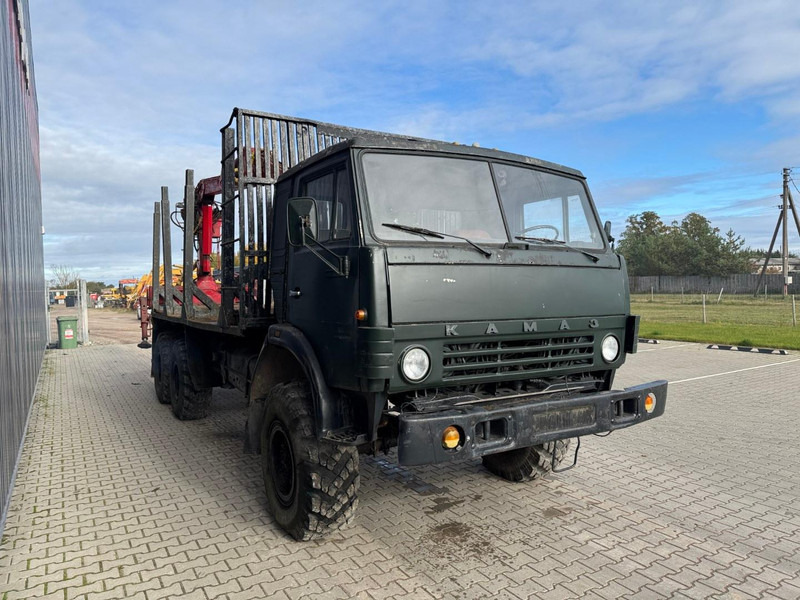 Kamaz 43101, 6x6 - 木材运输车, 起重车:图2 Kamaz 43101, 6x6 - 木材运输车, 起重车:图2
