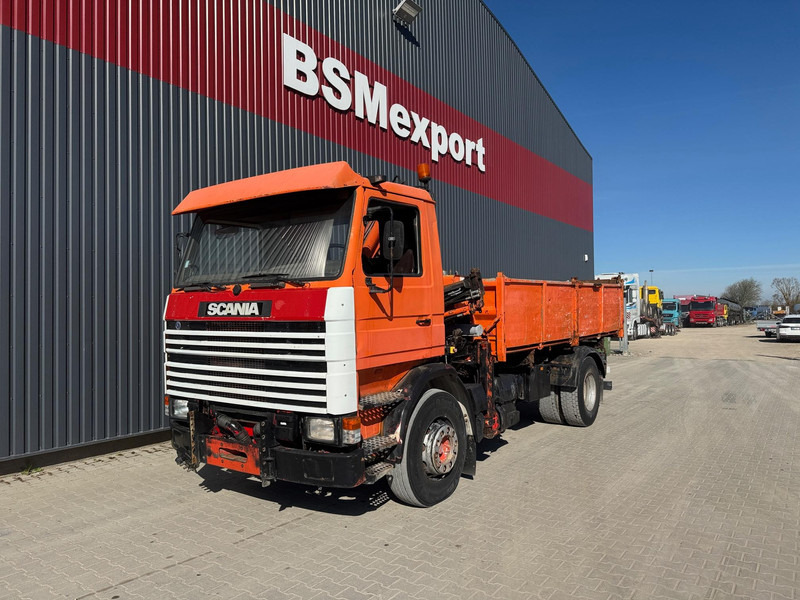 Scania R113H 320 - 翻斗车, 起重车:图1 Scania R113H 320 - 翻斗车, 起重车:图1