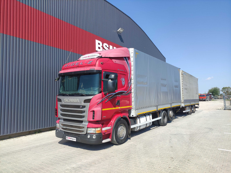 Scania R420 curtainsider truck + curtain side trailer - 侧帘卡车:图1 Scania R420 curtainsider truck + curtain side trailer - 侧帘卡车:图1