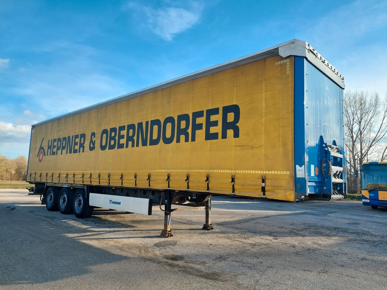 Krone SD Standard Coil Mulde lenkbare Hinterachse - 侧帘半拖车:图2 Krone SD Standard Coil Mulde lenkbare Hinterachse - 侧帘半拖车:图2