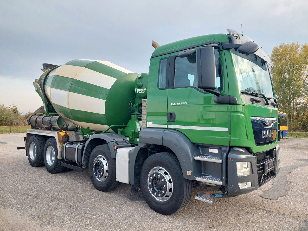 MAN TGS 32.360 BB Stetter 8x4 - 混凝土搅拌车:图2 MAN TGS 32.360 BB Stetter 8x4 - 混凝土搅拌车:图2