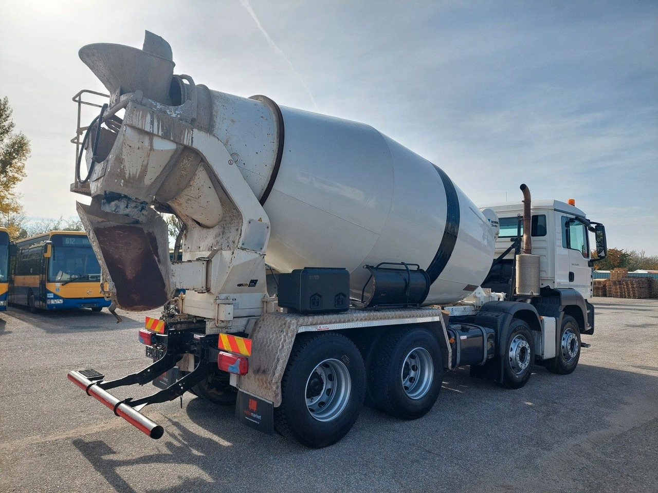 MAN TGS 32.420 BB Stetter 8x4 - 混凝土搅拌车:图4 MAN TGS 32.420 BB Stetter 8x4 - 混凝土搅拌车:图4