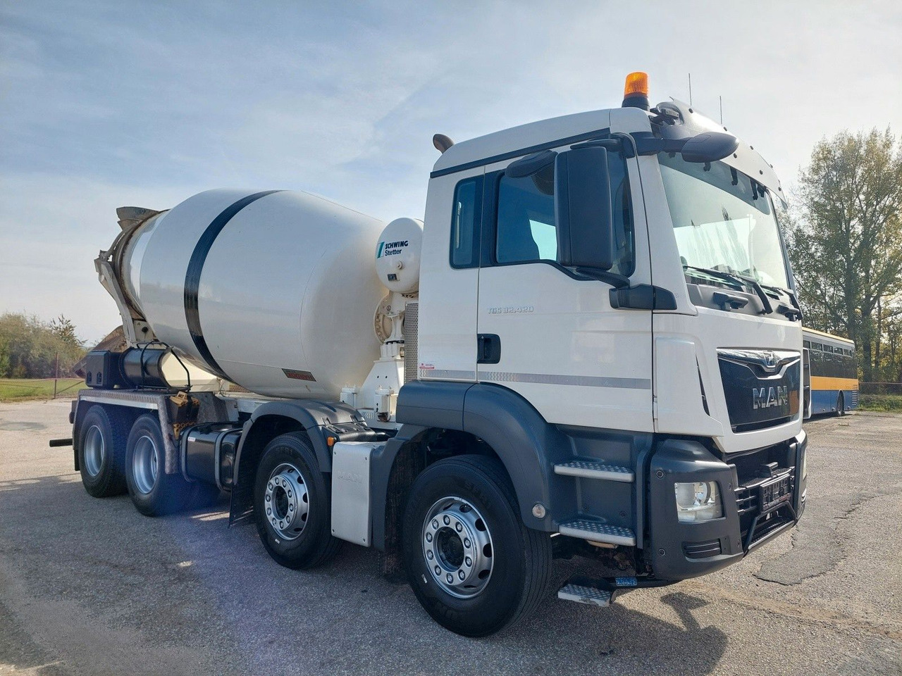 MAN TGS 32.420 BB Stetter 8x4 - 混凝土搅拌车:图2 MAN TGS 32.420 BB Stetter 8x4 - 混凝土搅拌车:图2