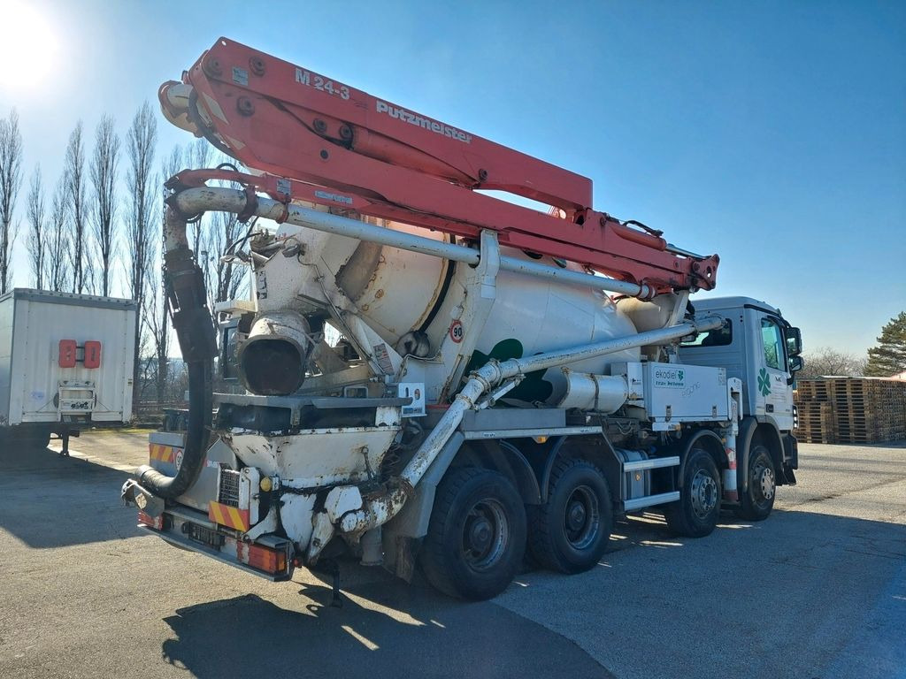 Mercedes-Benz Actros 4141 BB Putzmeister M24-3 Mercedes-Benz Actros 4141 BB Putzmeister M24-3 - 搅拌泵卡车:图4 Mercedes-Benz Actros 4141 BB Putzmeister M24-3 Mercedes-Benz Actros 4141 BB Putzmeister M24-3 - 搅拌泵卡车:图4