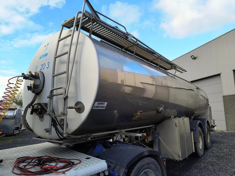 MAISONNEUVE 25000L INSULATED INOX TANK - 液罐半拖车:图1 MAISONNEUVE 25000L INSULATED INOX TANK - 液罐半拖车:图1