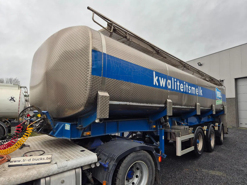 Mafa 30 000L INSULATED INOX TANK - 3 COMP - PUMP - 液罐半拖车:图1 Mafa 30 000L INSULATED INOX TANK - 3 COMP - PUMP - 液罐半拖车:图1